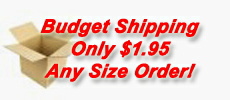 Budget Shipping U.S. delivery only